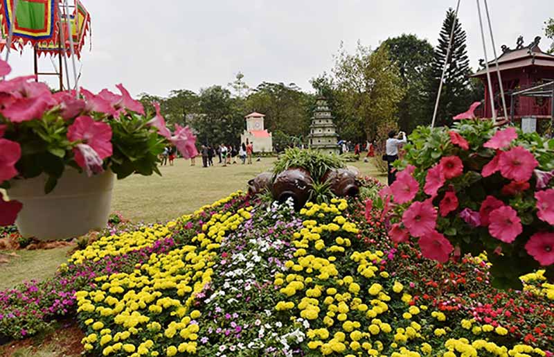 Flower Garden in Kolkata